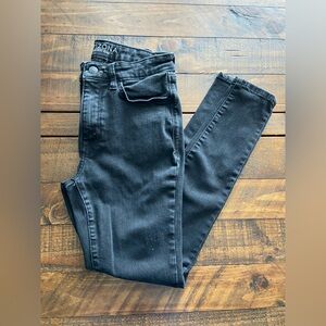 Arizona High Rise Jeggings Juniors Size 5 Black